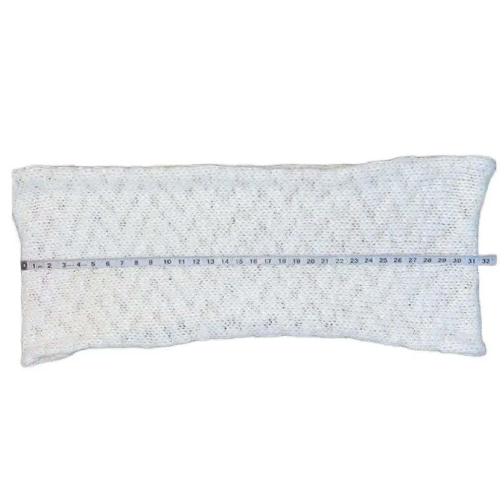N/A white knitted